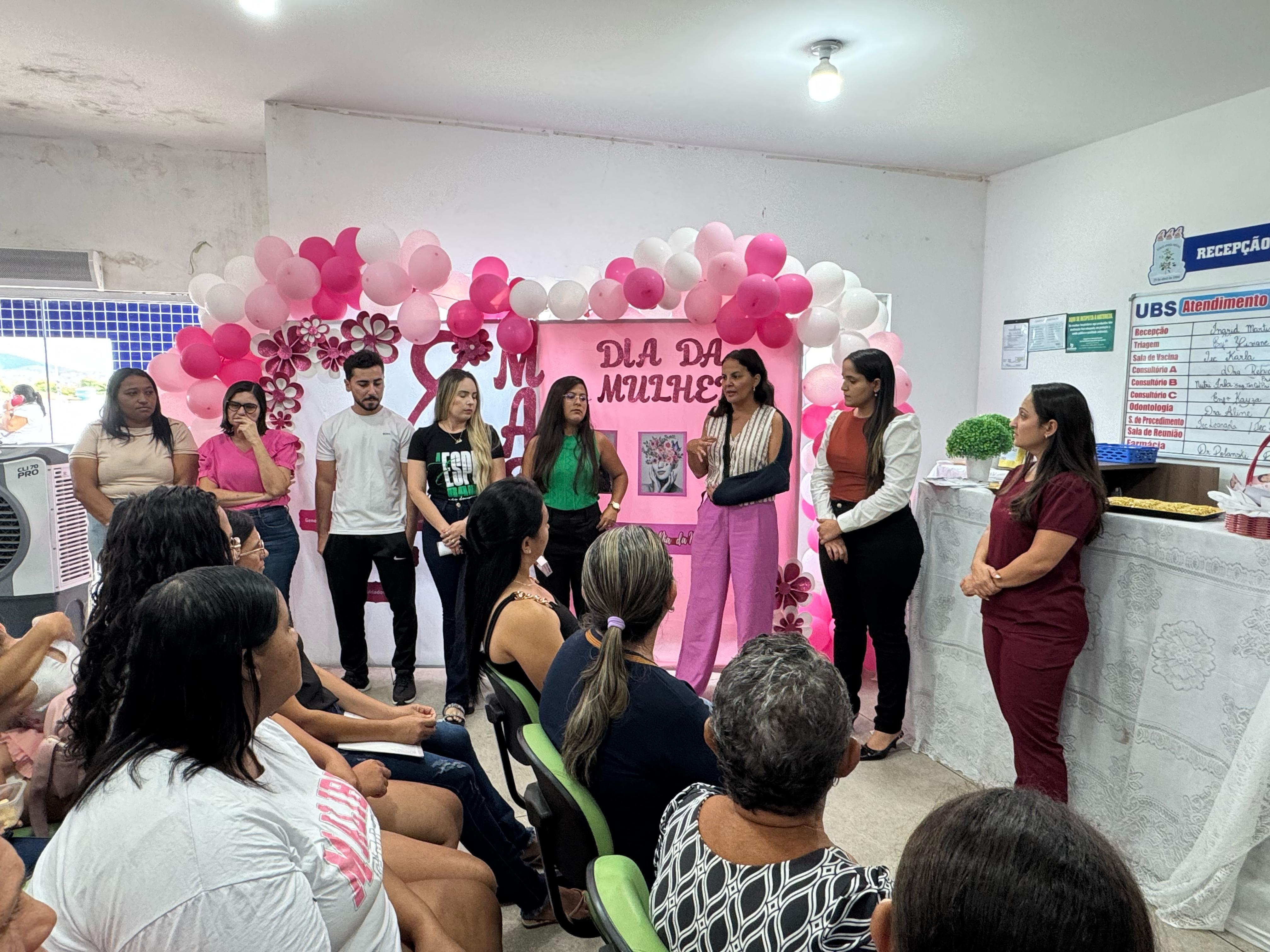 Secretaria de Saúde de São Domingos Realiza Ação em Comemoração ao Dia Internacional da Mulher